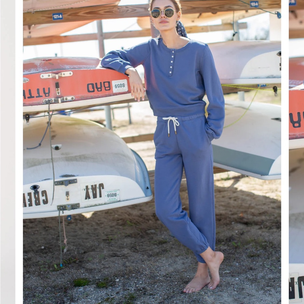 Marea vintage terry jogger - blue indigo S